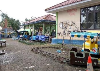 Miris! Terminal Cadasari Terbengkalai, Kini Berubah Jadi Wahana Korsel