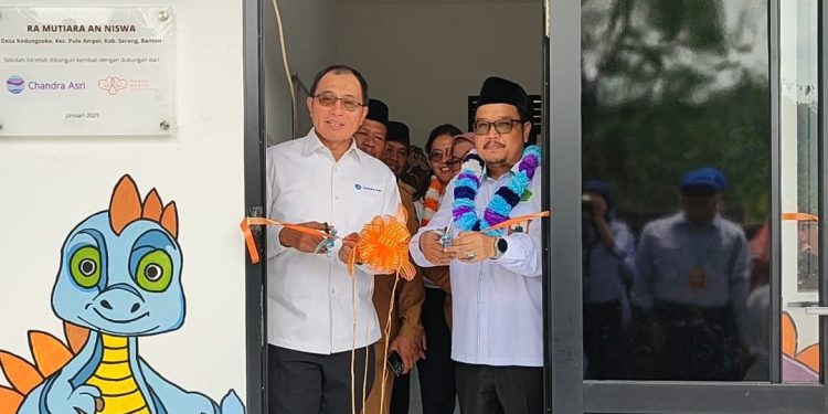 RA Mutiara An-Niswa Pulo Ampel, Sekolah Ketujuh yang Diresmikan Chandra Asri Group dan Yayasan Happy Hearts Indonesia