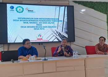 Camat Tigaraksa dan Tiga Universitas Bakal Ciptakan Desa Wisata Pete Berbasis Digital