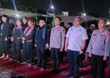 Jelang Bulan Puasa Ramadan, Ribuan Pesilat PSKBI Gelar Latihan Bersama