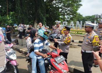 Operasi Keselamatan Maung 2025, Ribuan Pelanggar di Lebak Terjaring Razia