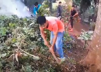 Menyambut Ramadan, Warga Lebak Adakan Tradisi Bersih Makam