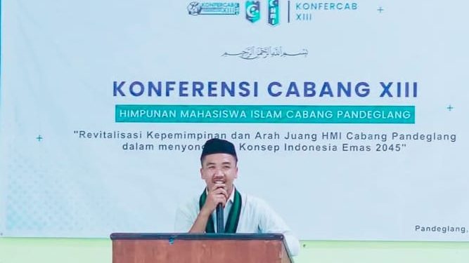 HMI Cabang Pandeglang Kawal Anggaran Proyek Reaktivasi Kereta Api Rangkasbitung-Labuan