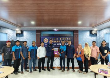 Gelar Temu Karya, Sakian Terpilih Jadi Ketua Karang Taruna Kecamatan Mekar Baru