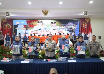 Polda Banten Tangkap 10 Bos Tambang Emas Ilegal di Lebak