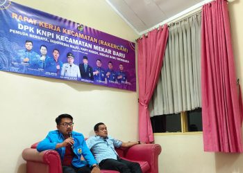 Bahas Rencana Strategis, DPK KNPI Kecamatan Mekar Baru Gelar Rakercam Ke-VI di Anyar
