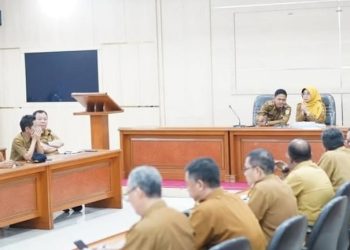 Hari Pertama Masuk Kerja, Dewi-Iing Kumpulkan Kepala OPD