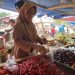 Harga Cabai Rawit Oranye Meroket di Pasar Sampay, Tembus Rp160 Ribu Per Kilogram
