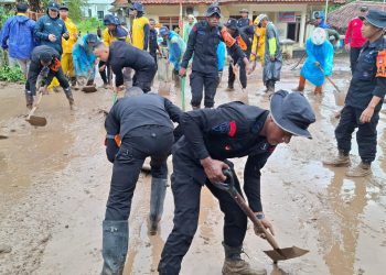 Longsor, Akses Jalan di Padarincang Putus, Polda Banten Kerahkan Personel ke Lokasi