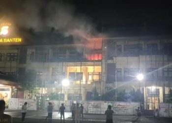 BREAKING NEWS: Mapolda Banten Kebakaran, Ini Kata Wakapolda Banten