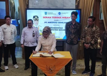 Pemkab Serang Dapat Hibah SHGB dari PT Nikomas, Digunakan untuk Bangunan Sekolah