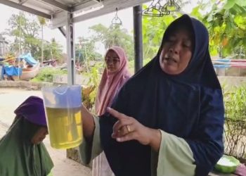 Polda Ambil Sampel Minyakita dari Labuan Kabupaten Pandeglang