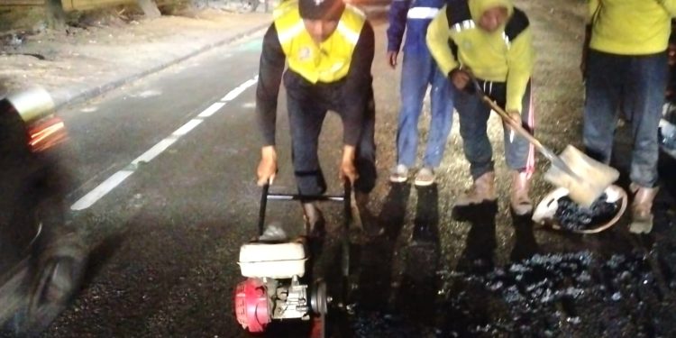 Antisipasi Kecelakaan, 20 Jalur Mudik di Kota Tangerang Diperbaiki