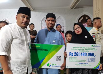 Meninggal Akibat Kecelakaan Kerja, Perangkat Desa di Serang Dapat Santunan Rp 344 Juta dari BPJS Ketenagakerjaan