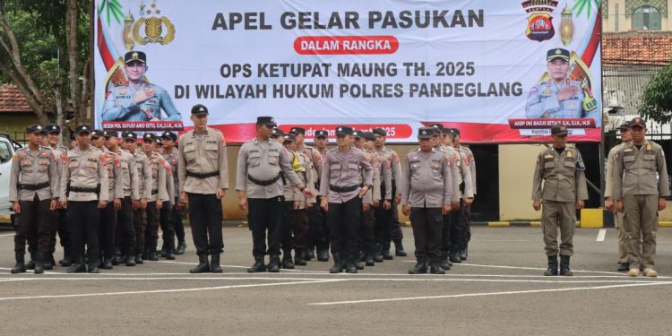 418 Personel Gabungan Amankan Arus Mudik Idul Fitri 2025 di Pandeglang