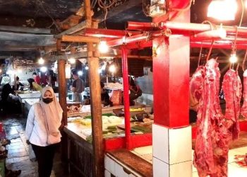 Pemkab Pandeglang Pastikan Daging Dijual di Pasar Bebas Dari Penyakit 