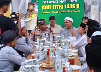 Kapolres Serang Gelar Safari Ramadan dan Buka Bersama dengan Santri Majelis Taklim Darul Kolot