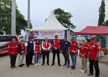 PMI Banten Pastikan Pemudik Aman dan Sehat di Pelabuhan Merak: Siaga Lebaran 2025