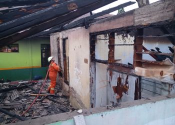 Gedung SDN Kibin Terbakar, Damkar Selidiki Penyebabnya