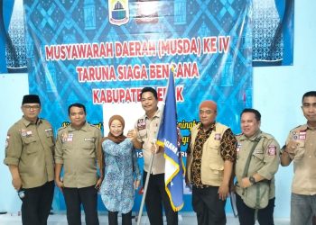 Iwan Hermawansyah Kembali Pimpin Tagana Lebak