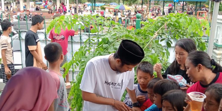 SSD Lebak Bersama Sahabat Alif Bagikan Ratusan Takjil dan Donor darah