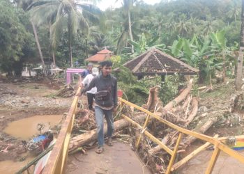 Disporapar Kabupaten Serang Segera Tinjau Kacida Cibuntu yang Rusak Akibat Banjir