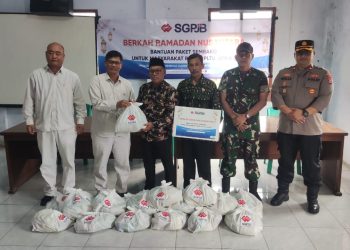 Berkah Nusantara: PT SGPJB Bagikan 2.600 Paket Sembako untuk Masyarakat di Sekitar PLTU Jawa 7