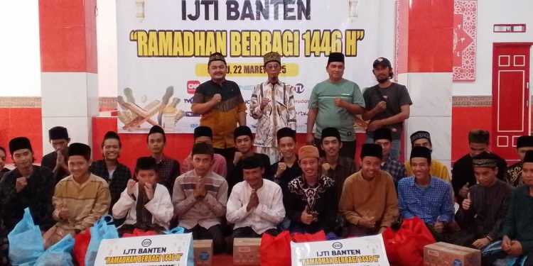 IJTI Banten Gelar Santunan dan Berbagi Ilmu di Ponpes Salafi Lebak