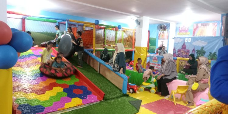Playground Annisa Jaya Cibetok Tangerang Cocok untuk Mengisi Liburan Lebaran