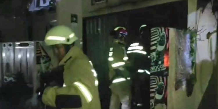 Ditinggal Mudik, Tiga Ruko di Jatiuwung Terbakar