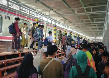Saat Libur Lebaran, Pengguna Kereta di Stasiun Rangkasbitung Capai 42.950 Orang