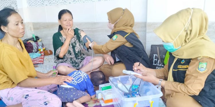Posko Kesehatan Didirikan di Kampung Cantiga, Wilayah Paling Terdampak Banjir Kota Tangerang