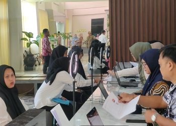 Ribuan Pelamar Pegawai RSUD Cilograng dan Labuan Jalani CAT