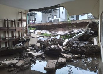 TPT Perumahan Fulvian Residence Roboh, Bangunan dan Fasilitas Ponpes di Taktakan Rusak Parah