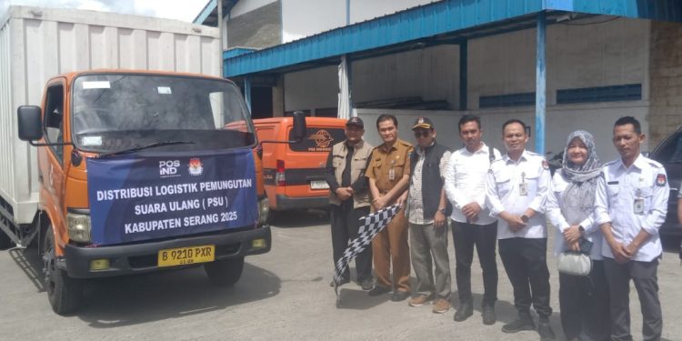 KPU Banten Kawal Distribusi Logistik PSU Pilkada Kabupaten Serang