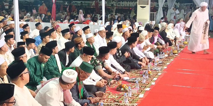 Istigasah HUT ke-26 Kota Cilegon, Ribuan Warga Doakan Kota Makin Maju dan Sejahtera