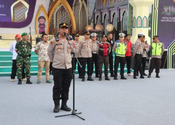 Polisi All Out Amankan MTQ Banten, Siaga di Titik-Titik Ramai