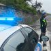 H+2 Lebaran, Satgas Kamseltibcar Monitor Kendaraan di Gerbang Tol Cikupa