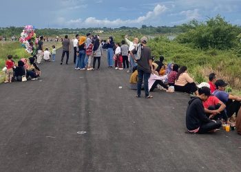 Lebaran Idul Fitri, Bendungan Karian di Lebak Ramai Dikunjungi Wisatawan