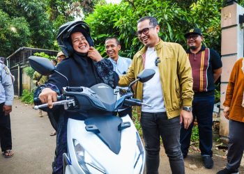 Motor Petugas Kebersihan Dicuri, Pilar Belikan Motor Baru