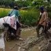 Mirip Arena Off Road, Inilah Akses Jalan Para Petani di Lebak