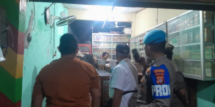 Berantas Peredaran Miras, Polresta Serang Kota Gelar Operasi Gabungan