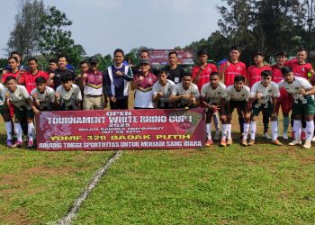 White Rhino Cup 2025 Dibuka, 118 Klub Sepak Bola Adu Gengsi di Pandeglang
