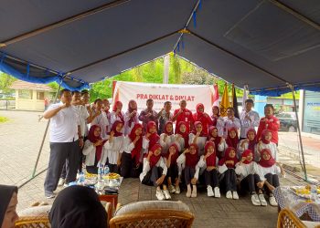 Cetak Relawan Kemanusiaan, KSR PMI Politeknik Krakatau Gelar Diklatsar