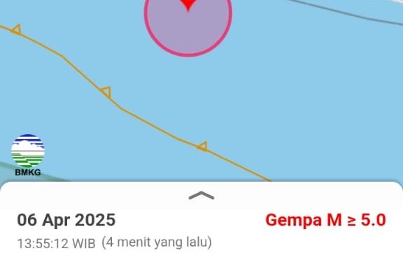 BREAKING NEWS! Bayah Diguncang Gempa 5,1 Magnitudo, Terasa Sampai Tangerang