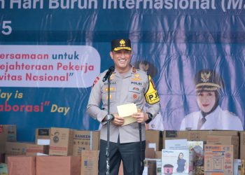 Kapolda Banten Apresiasi Buruh, Komitmen Jaga Keamanan di May Day