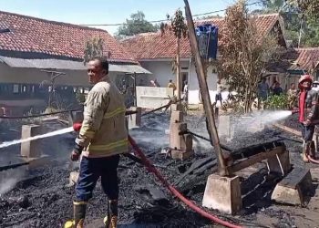 Ponpes di Lebak Hangus Terbakar, Penyebab Diduga Karena Korsleting Listrik