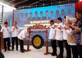 Tiga Menteri Resmikan Pembentukan Koperasi Merah Putih di Pandeglang, Setiap Desa Dapat Rp 5 Miliar