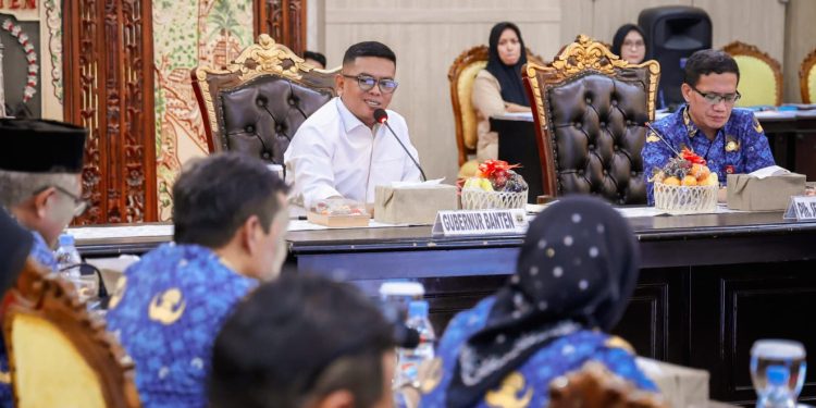 Gubernur Gelar Rapat Pimpinan, Kinerja OPD Provinsi Banten Dievaluasi