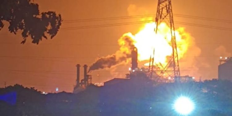 Flaring PT LOTTE Chemical di Cilegon Tuai Reaksi, Ini Penjelasan Resminya